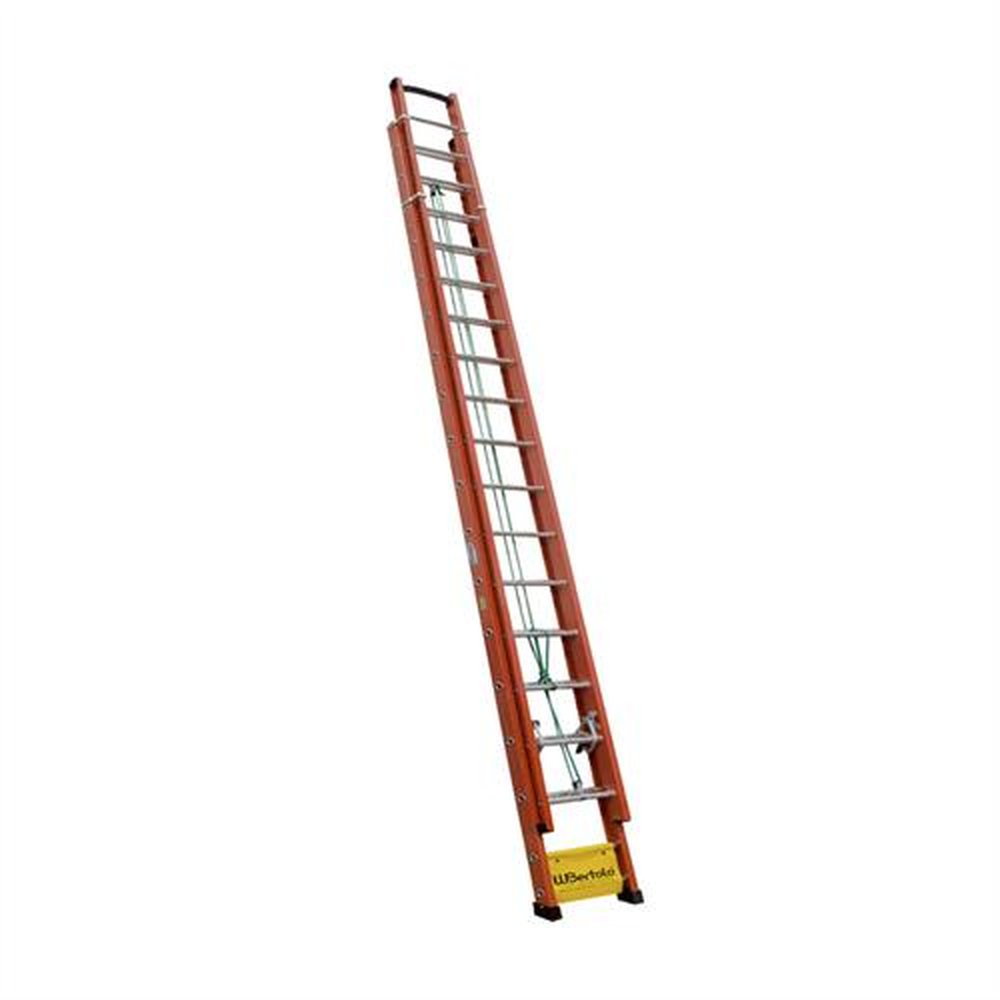 Escada Extensivel 18 A 31 Degraus Fibra De Vidro 5,4X9,6M Wbertolo