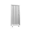 Porta Sanfonada Pvc 80Cm Branca Bcf