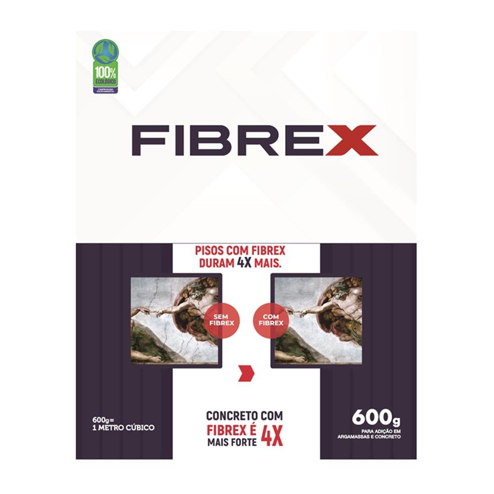 Aditivo P/Concreto Fibrex 20Mmx600g