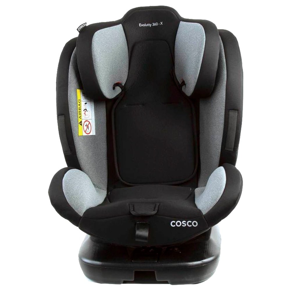 Cadeira Cosco Evolutty | com Giro 360 0 a 36Kg Cinza Mescla
