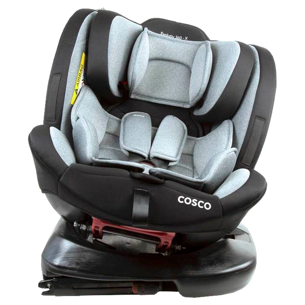 Cadeira Cosco Evolutty | com Giro 360 0 a 36Kg Cinza Mescla