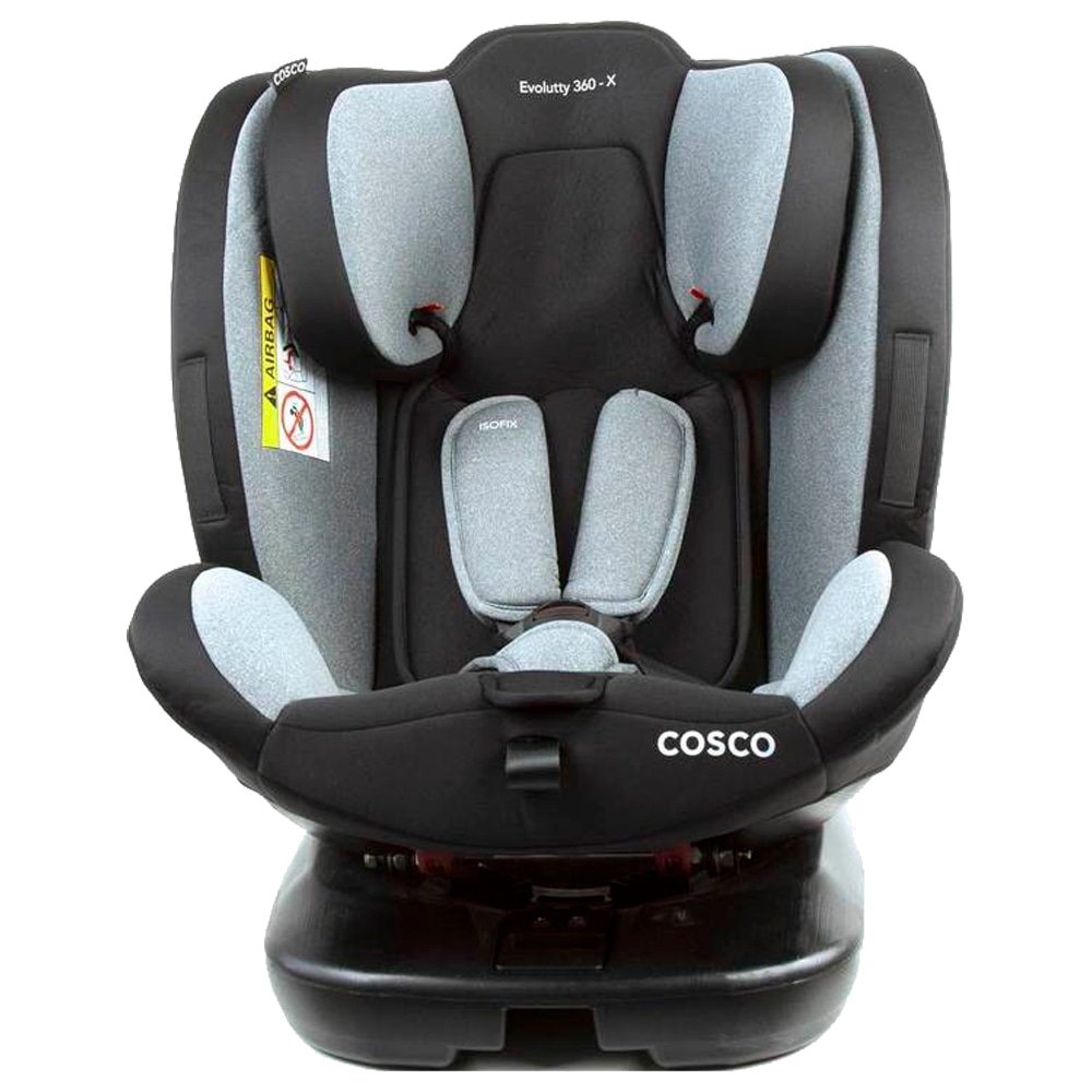 Cadeira Cosco Evolutty | com Giro 360 0 a 36Kg Cinza Mescla