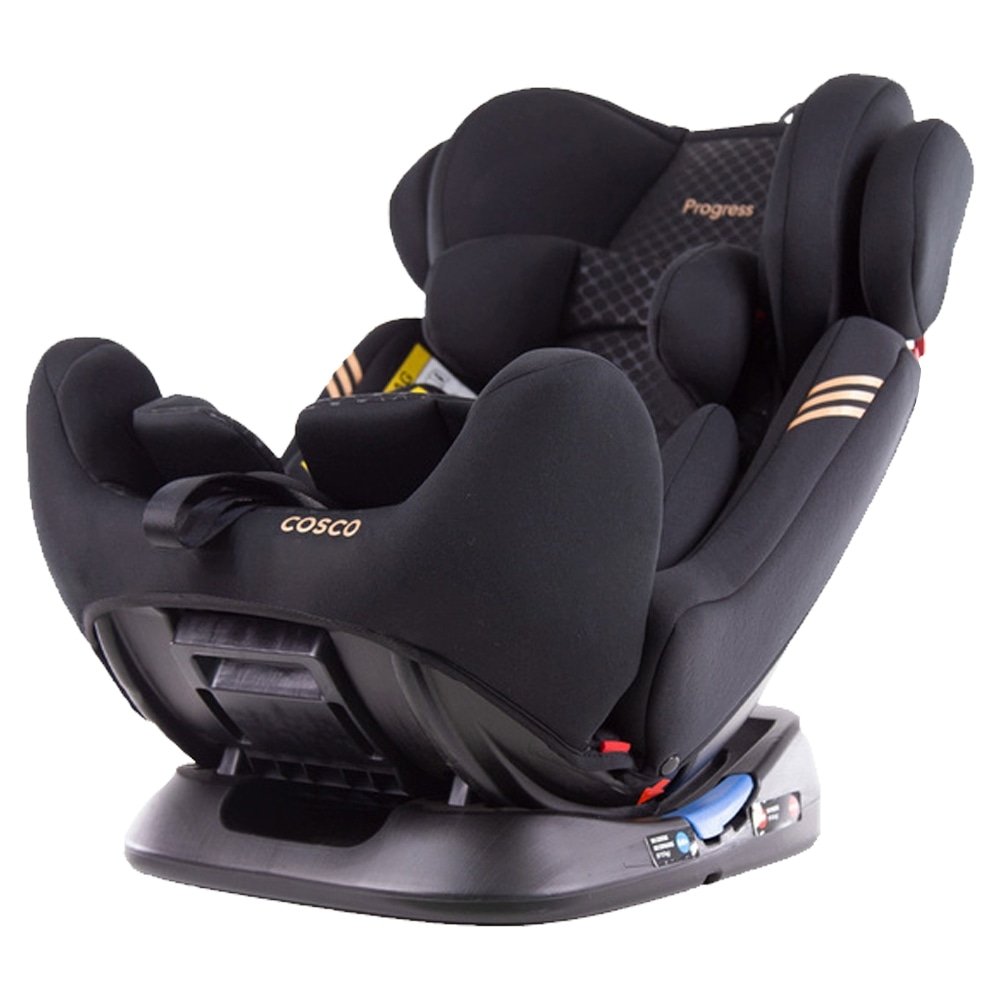 Cadeira Cosco Kids Progress 0 a 36Kg Preto Bronze