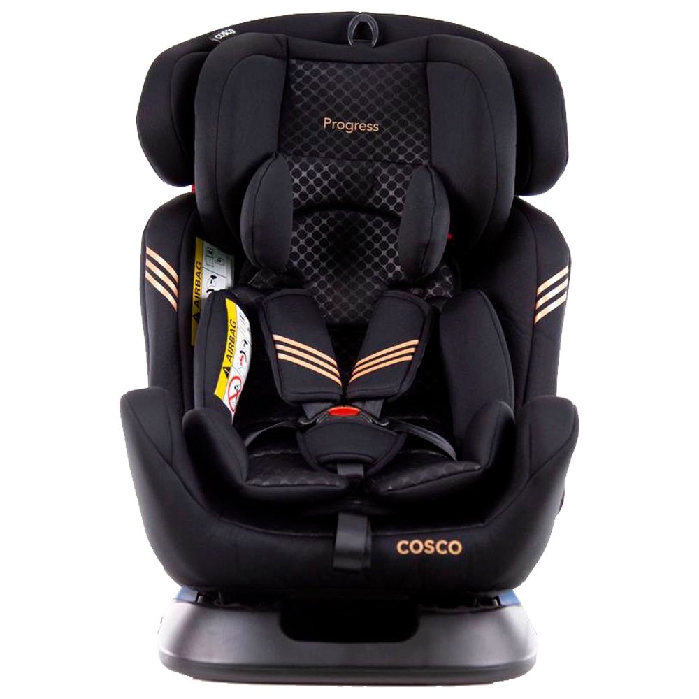 Cadeira Cosco Kids Progress 0 a 36Kg Preto Bronze
