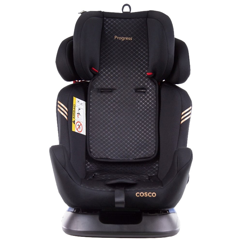 Cadeira Cosco Kids Progress 0 a 36Kg Preto Bronze