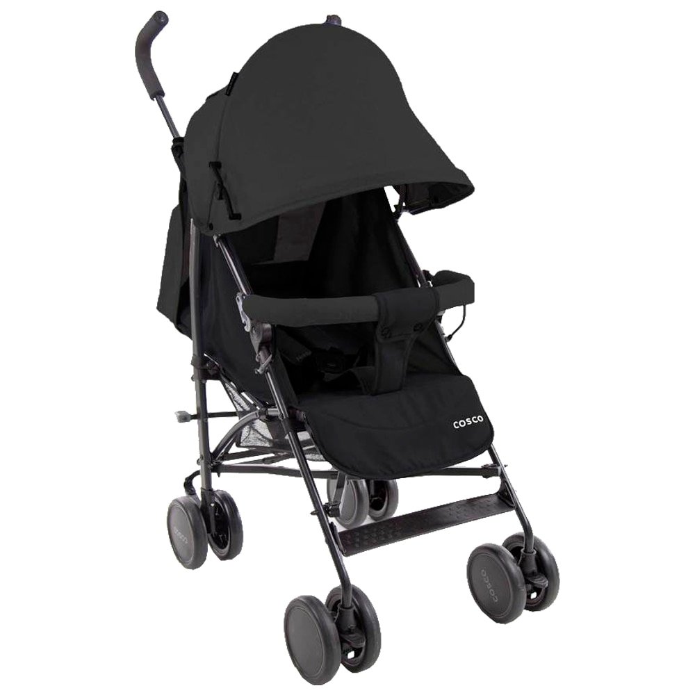 Carrinho Bebê Cosco Kids Hobby Preto Mescla
