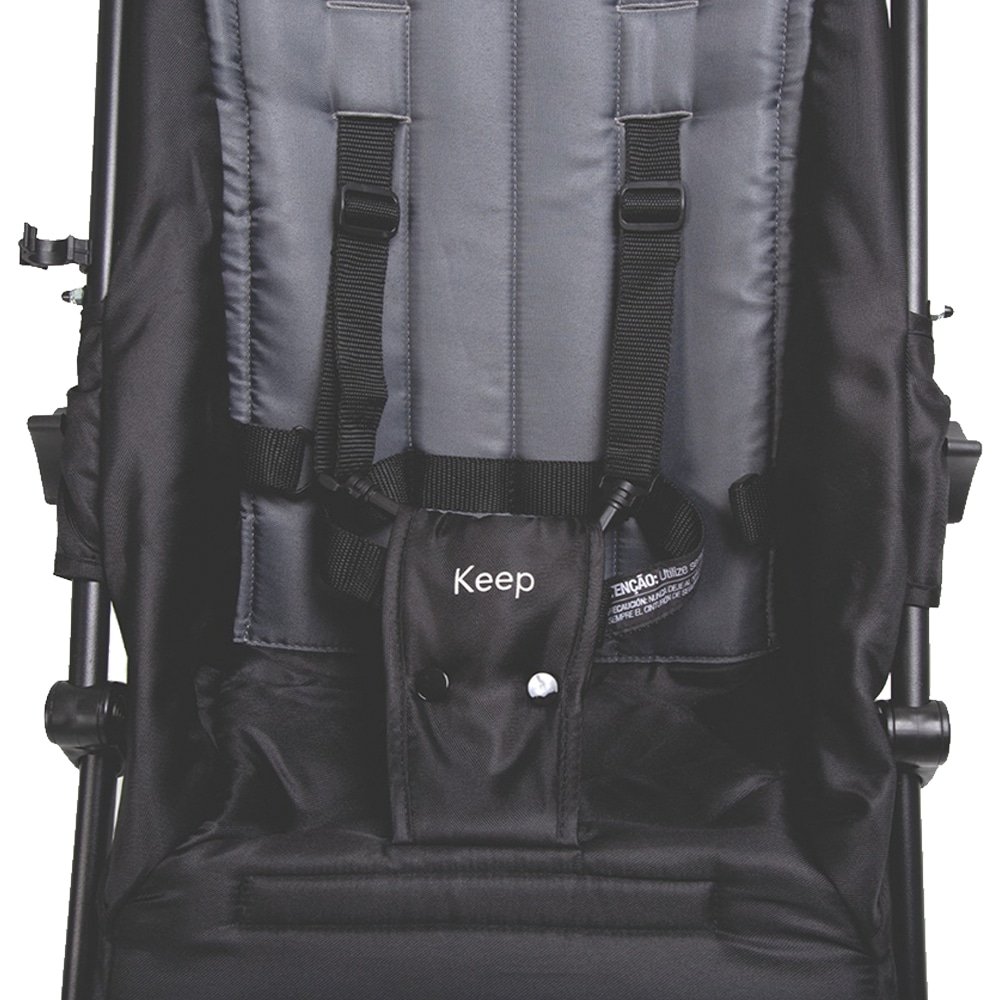 Carrinho Bebê Cosco Kids Keep Preto