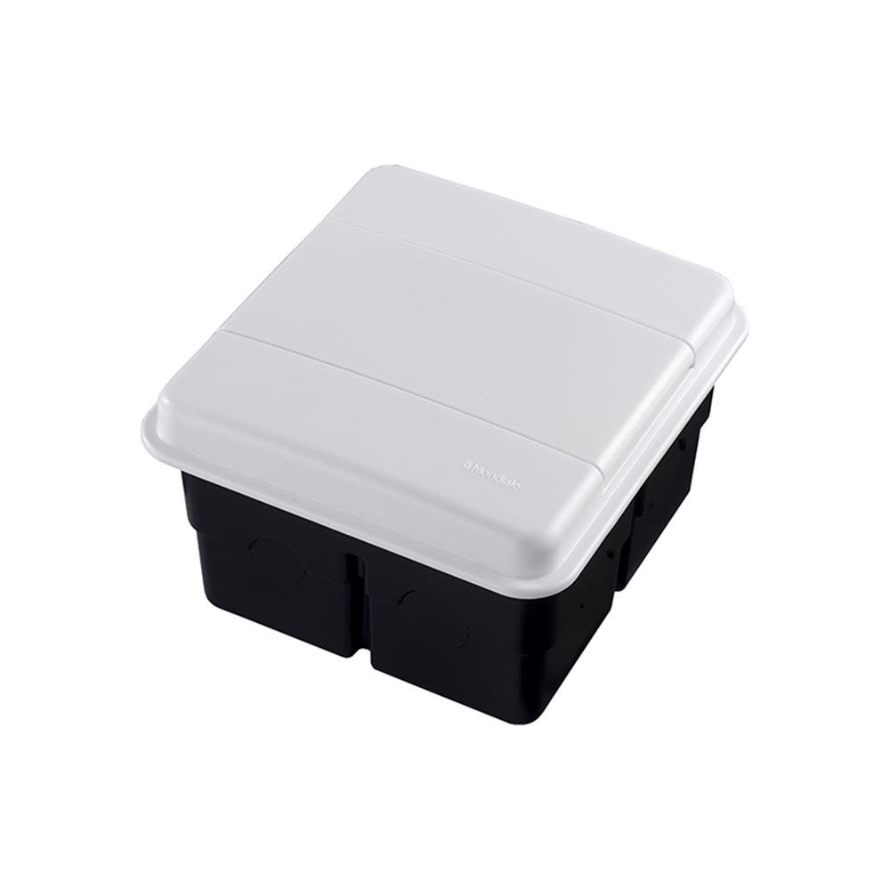 Quadro Disjuntor Pvc Embutir 3 Pretos/4 Brancos Mondiale