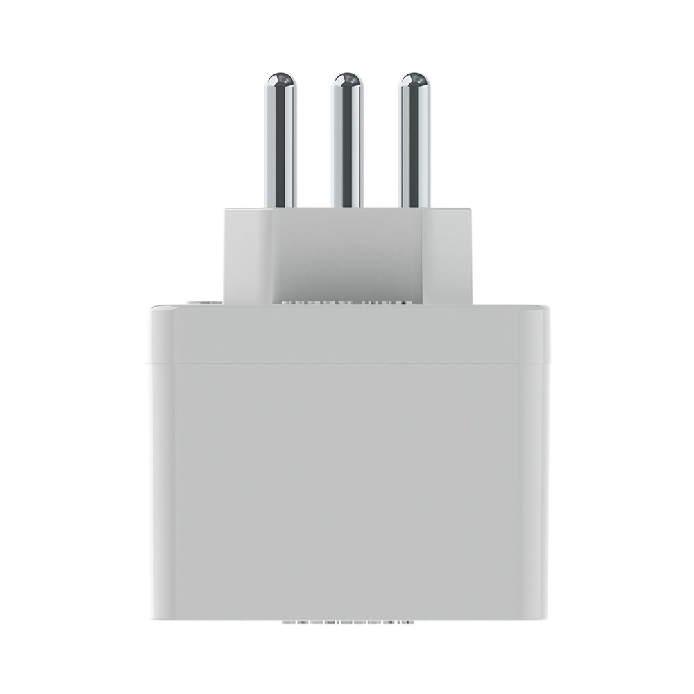 Plug Protector Qualitronix QPP04B - 3 Pinos, 20A, Branco