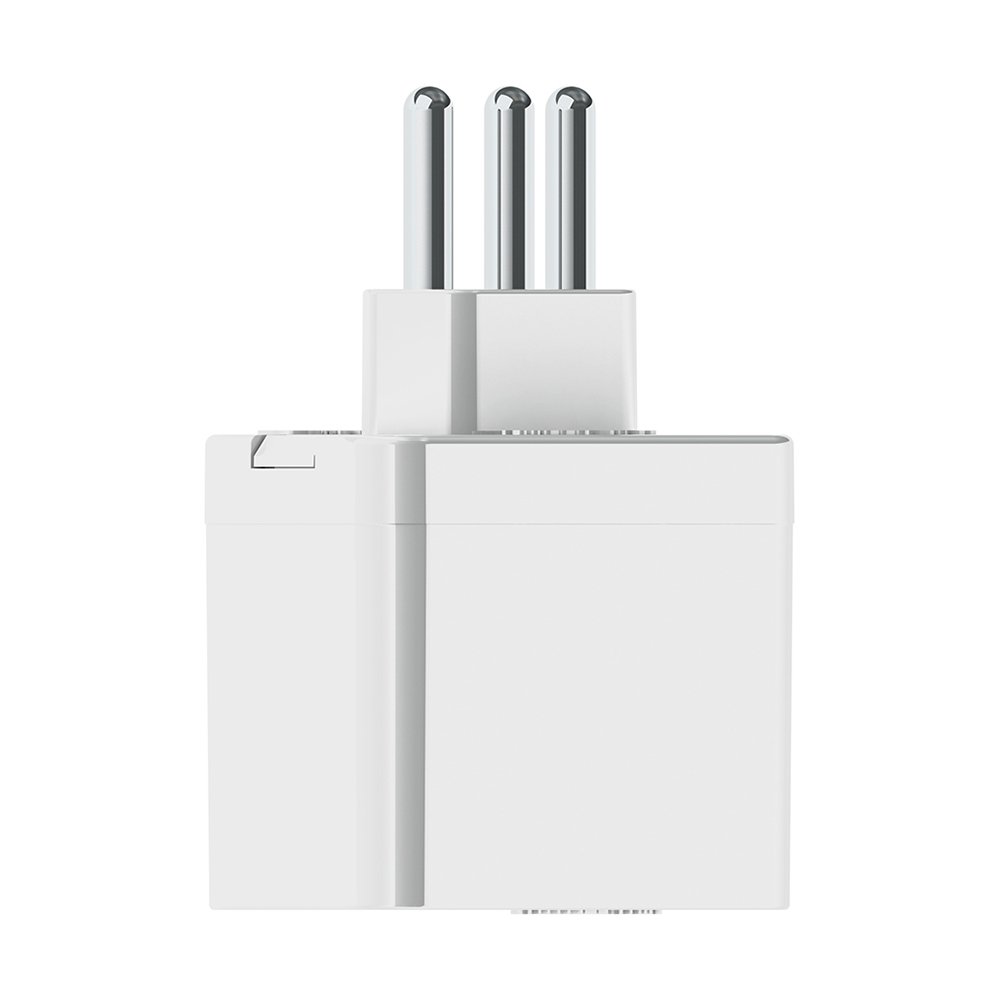 Plug Protector Qualitronix QPP04B - 3 Pinos, 20A, Branco