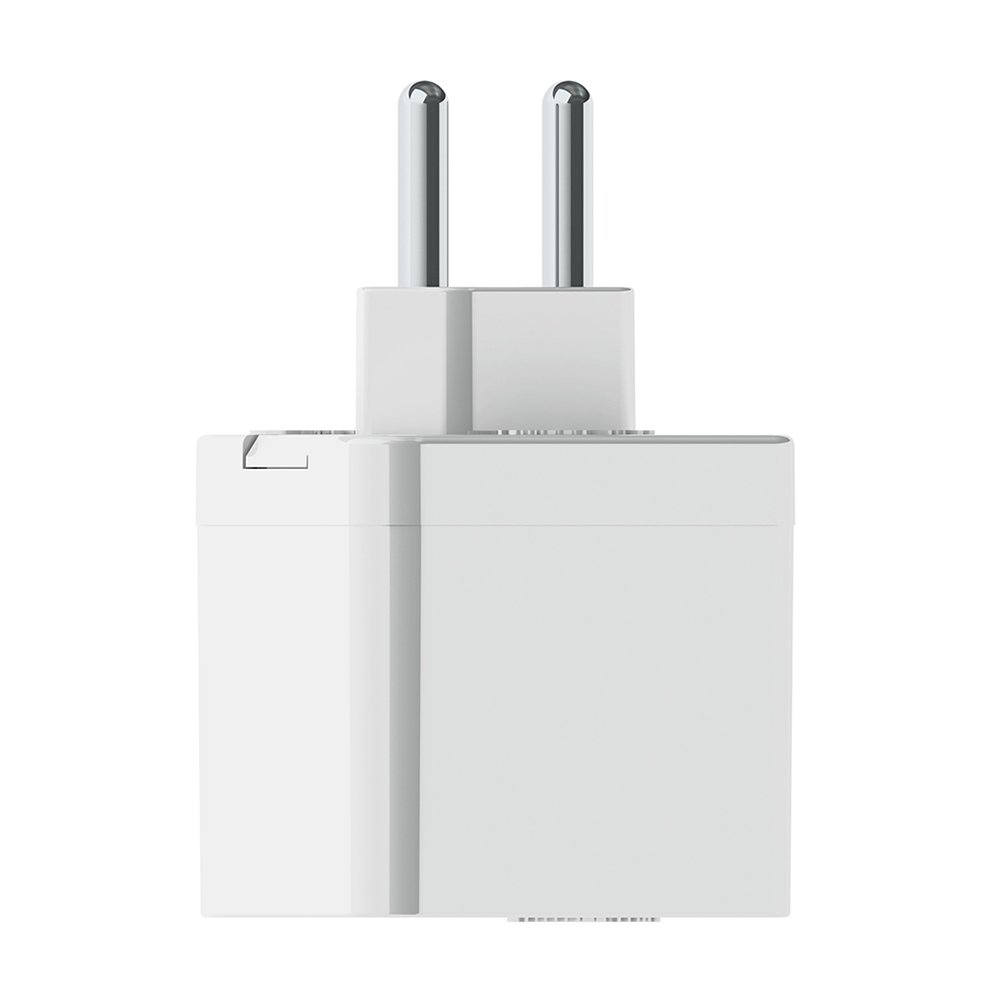 Plug Protector Qualitronix QPP02B - 2 Pinos, 20A, Branco