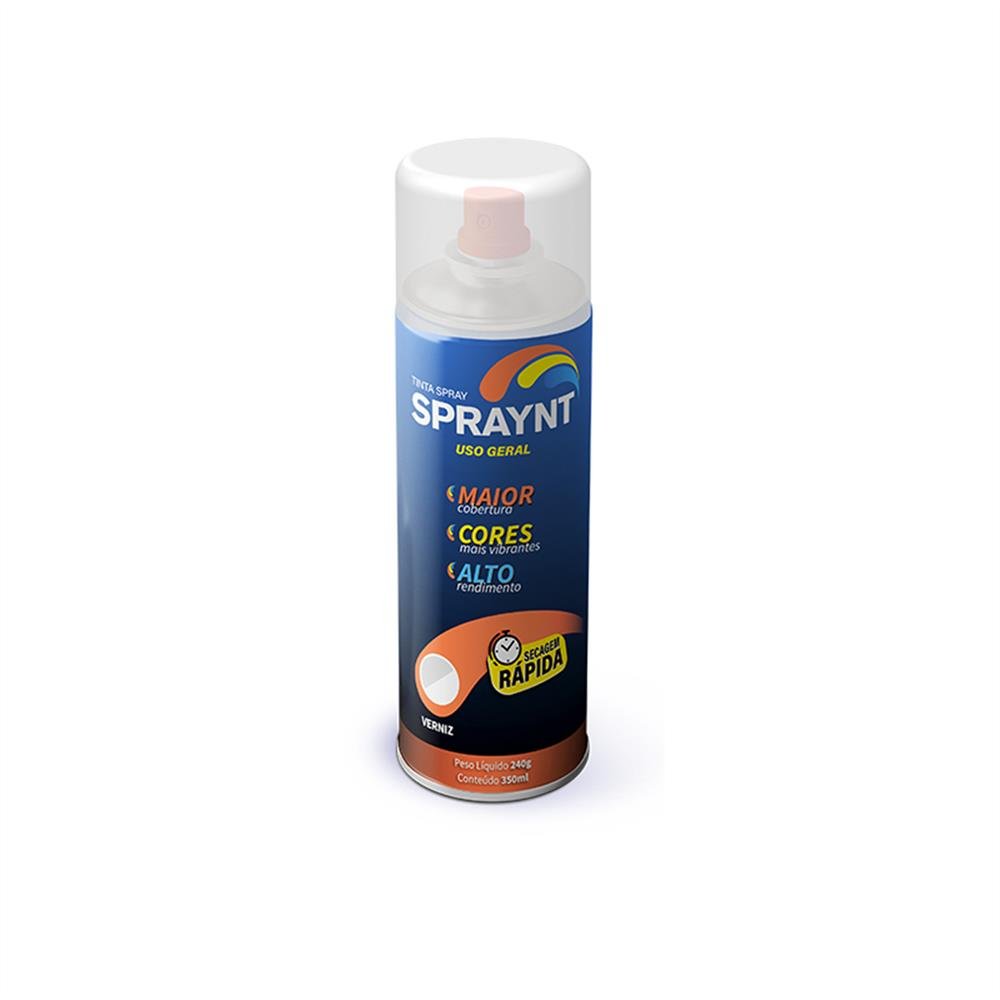 Tinta Spray Verniz 6X350 Spraynt
