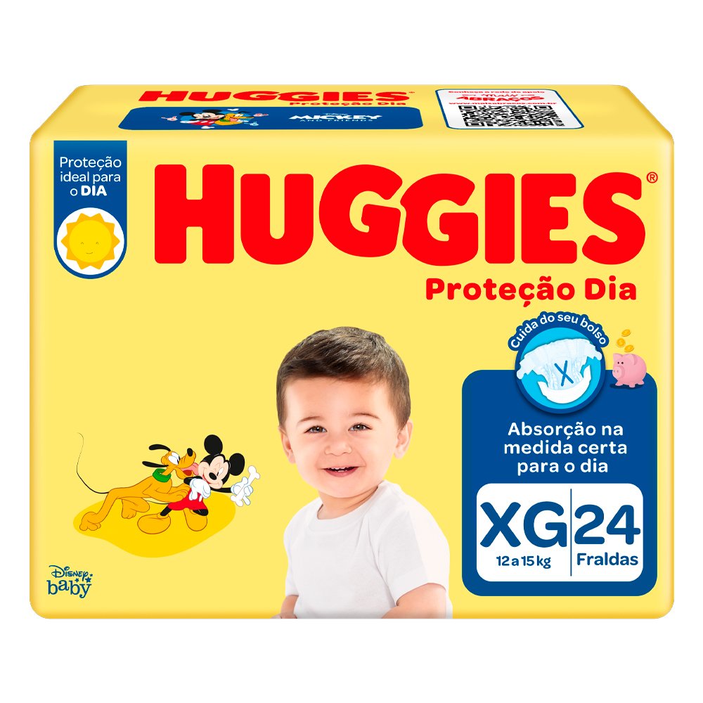 Fralda Huggie Jumbo Xg 24 Unidades