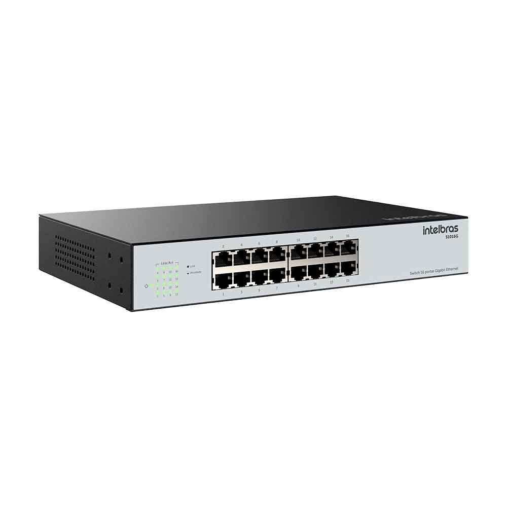 Switch Intelbras S1016g, 16p Gigabit - 4760082