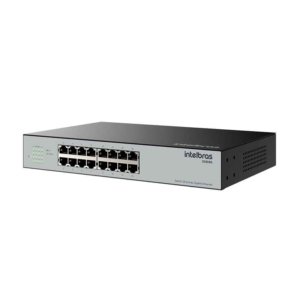 Switch Intelbras S1016g, 16p Gigabit - 4760082