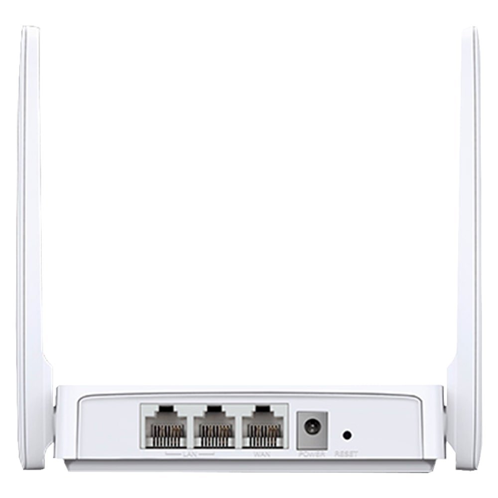 Roteador Wireless Mercusys MW301R MMC0004 - 300mbps, 2 Portas LAN, 2 Antenas, Branco