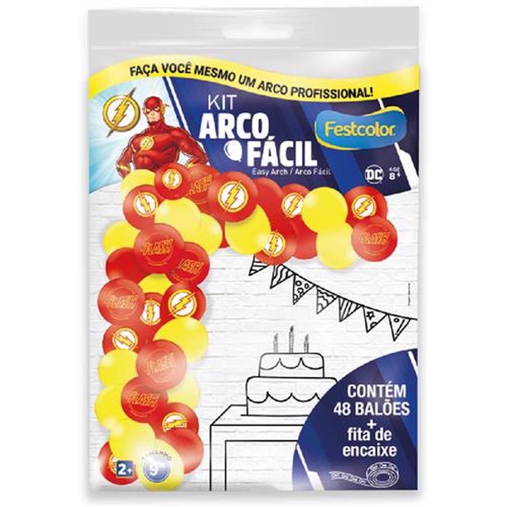Kit Arco Facil De Baloes Flash