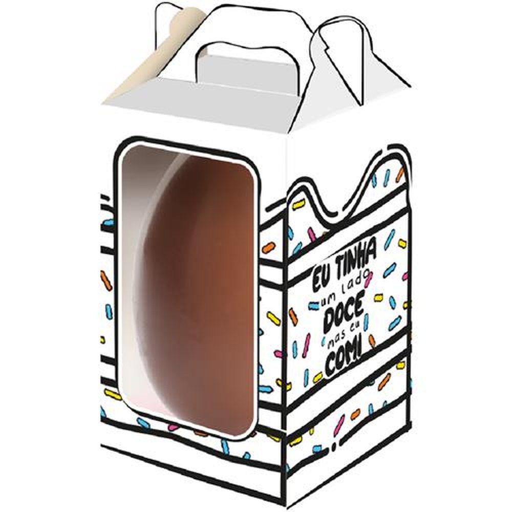 Caixa Ovo Vertical Cartoon Cake