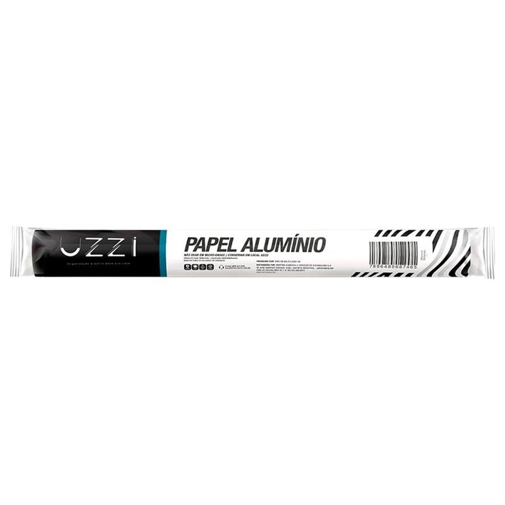 Papel Alumínio Uzzi 30cmx4m