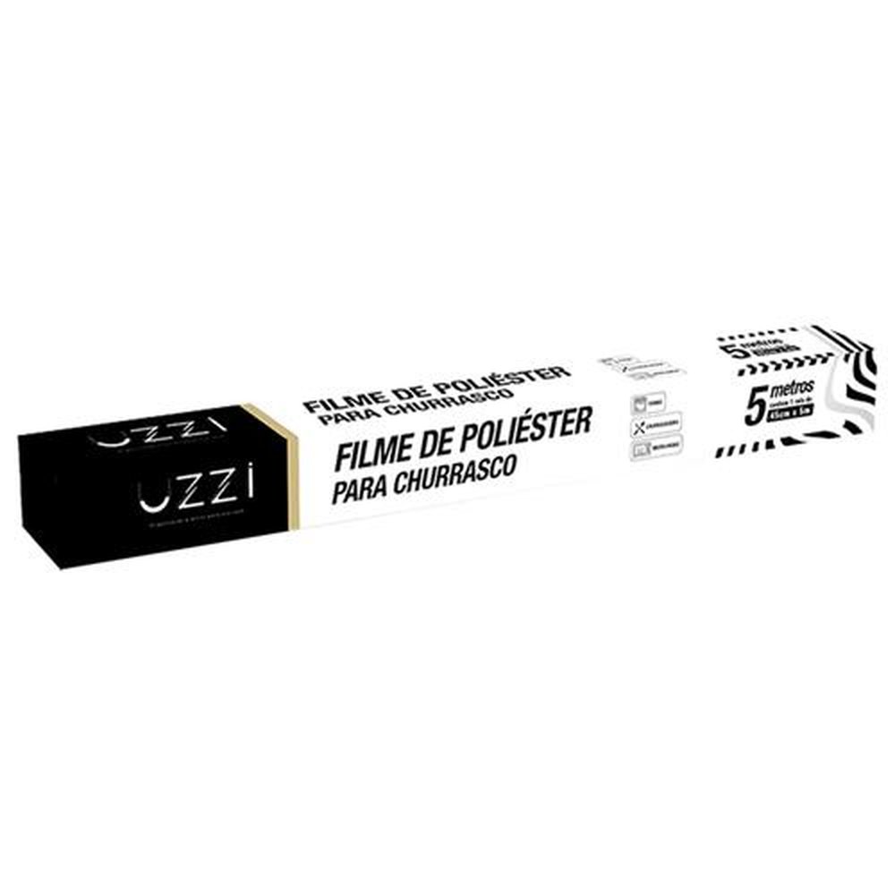 Filme Poliéster Uzzi para Churrasco 45cmx5m