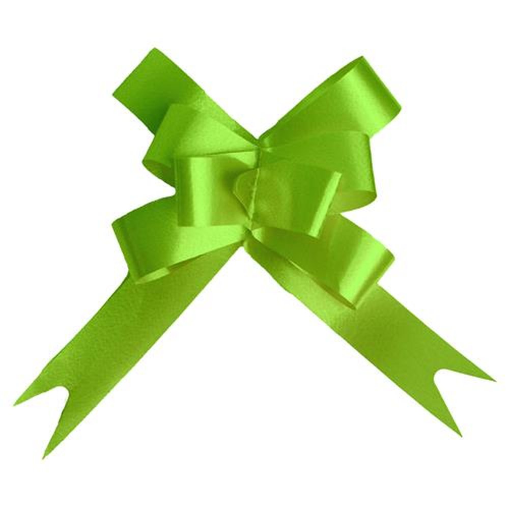 Laco Facil Liso 30Mm X 50Cm Verde Limao - Embalagem com 10 unidades.