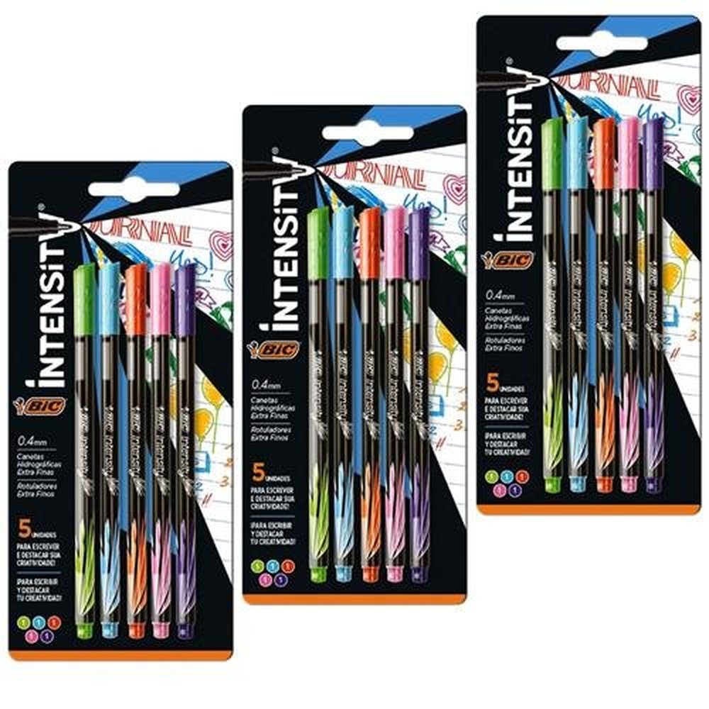 Canetinha Bic Intensitv 15X1