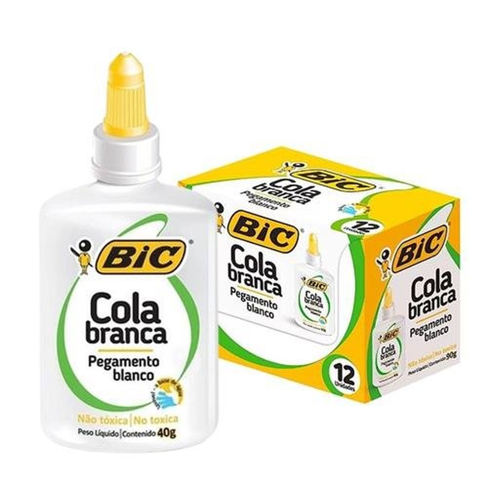 Cola Escolar 40Gramas 12X1 Bic