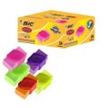 Borracha Escolar Com Capa Neon Bic 24X1