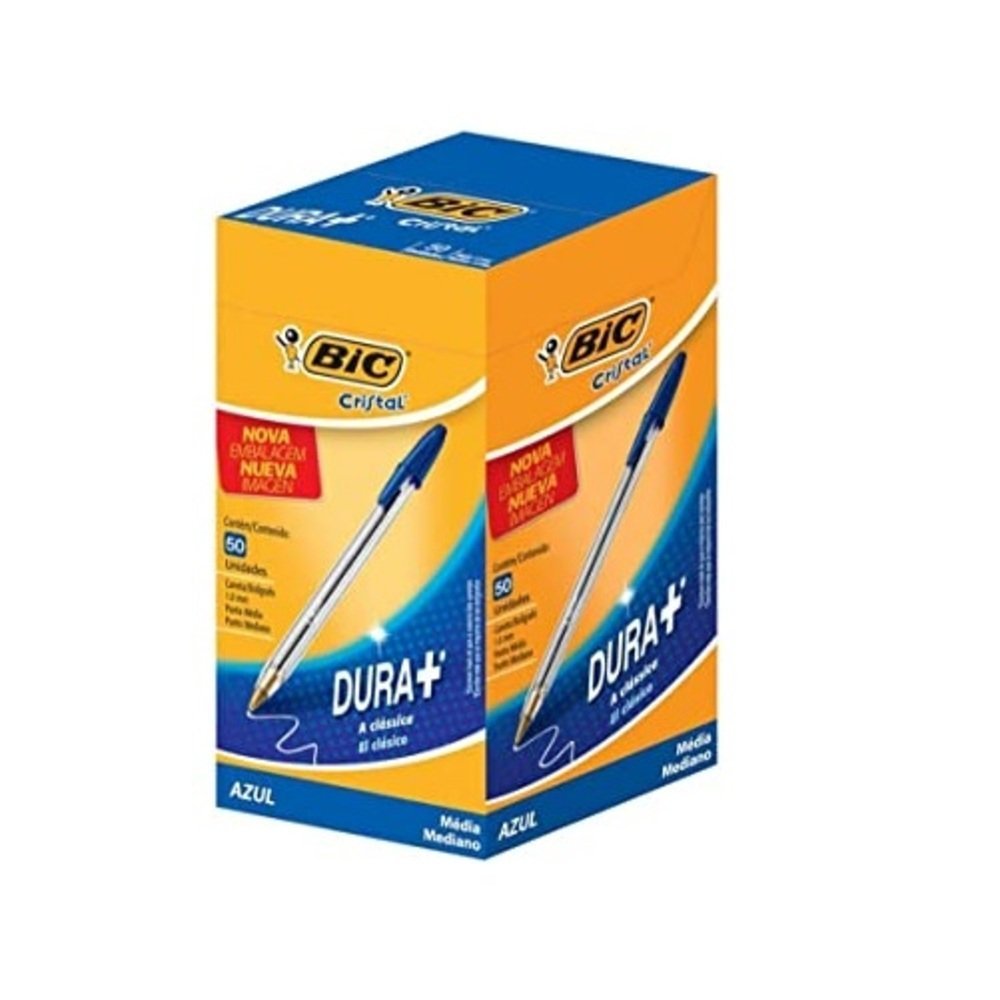 Caneta Bic Bico Fino 25X1 Azul