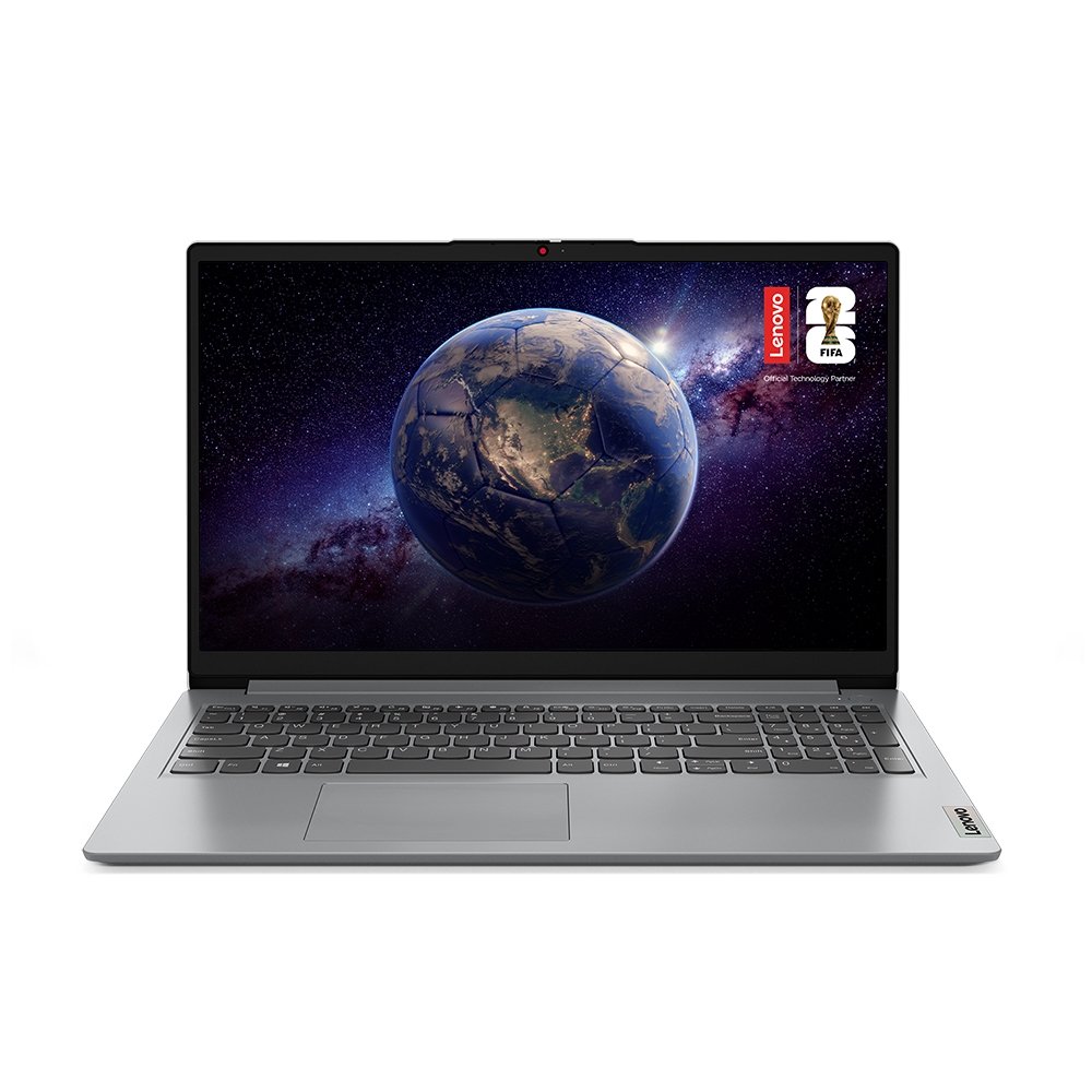 Notebook Lenovo IdeaPad 1i 82VY000TBR - Tela de 15.6", Intel Core i3-1215U, 256GB SSD, 4GB RAM, Windows 11, Cinza