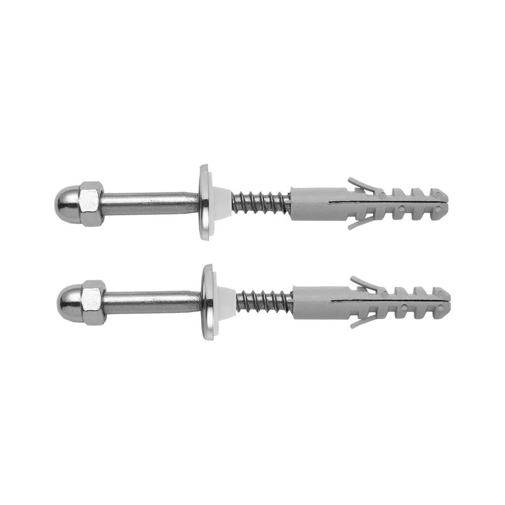Kit Parafuso Aco Carbono Zincado Para Vaso - W1/4 X 90mm (Bucha N.10)