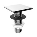 Plug Para Bide/Lavatorio Quadrado Cromado 1/2 50mm