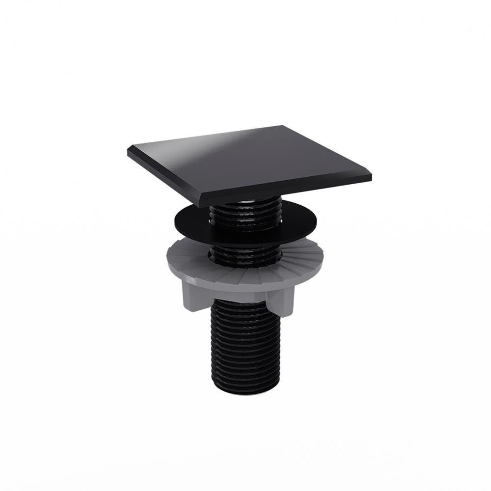 Plug Para Bide/Lavatorio Quadrado Black 1/2 50mm