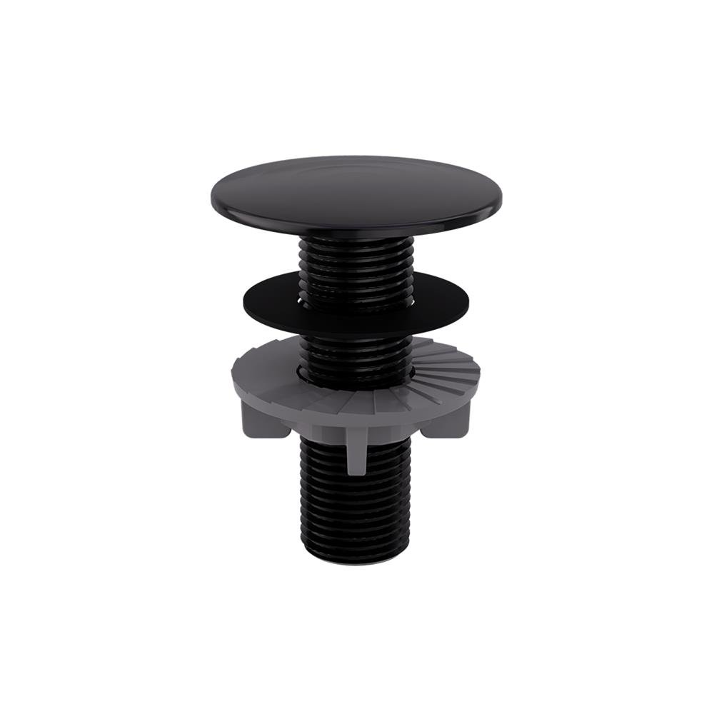 Plug Para Bide/Lavatorio Redondo Black 1/2 50mm.