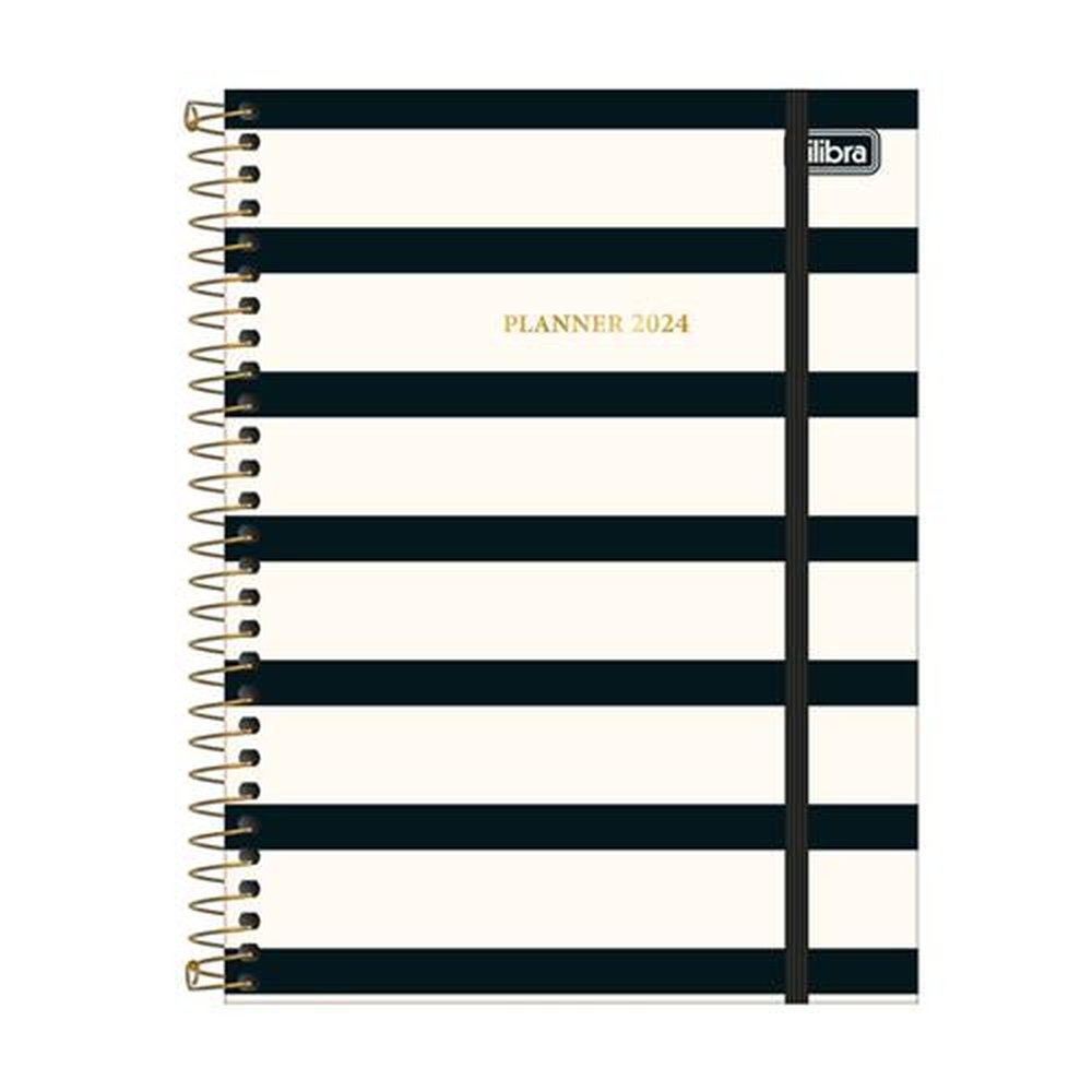 Planner Tilibra 2024 West Vilage 80 Folhas