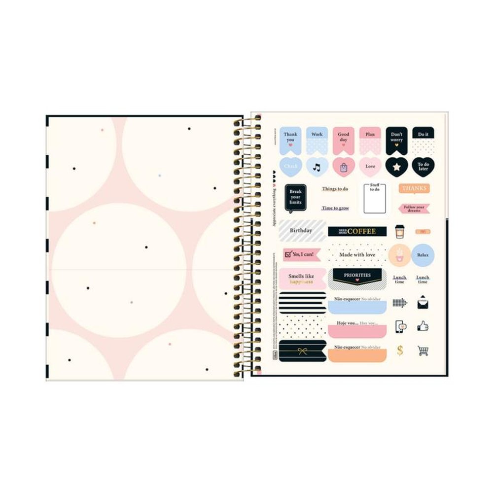 Planner Tilibra 2024 West Vilage 80 Folhas