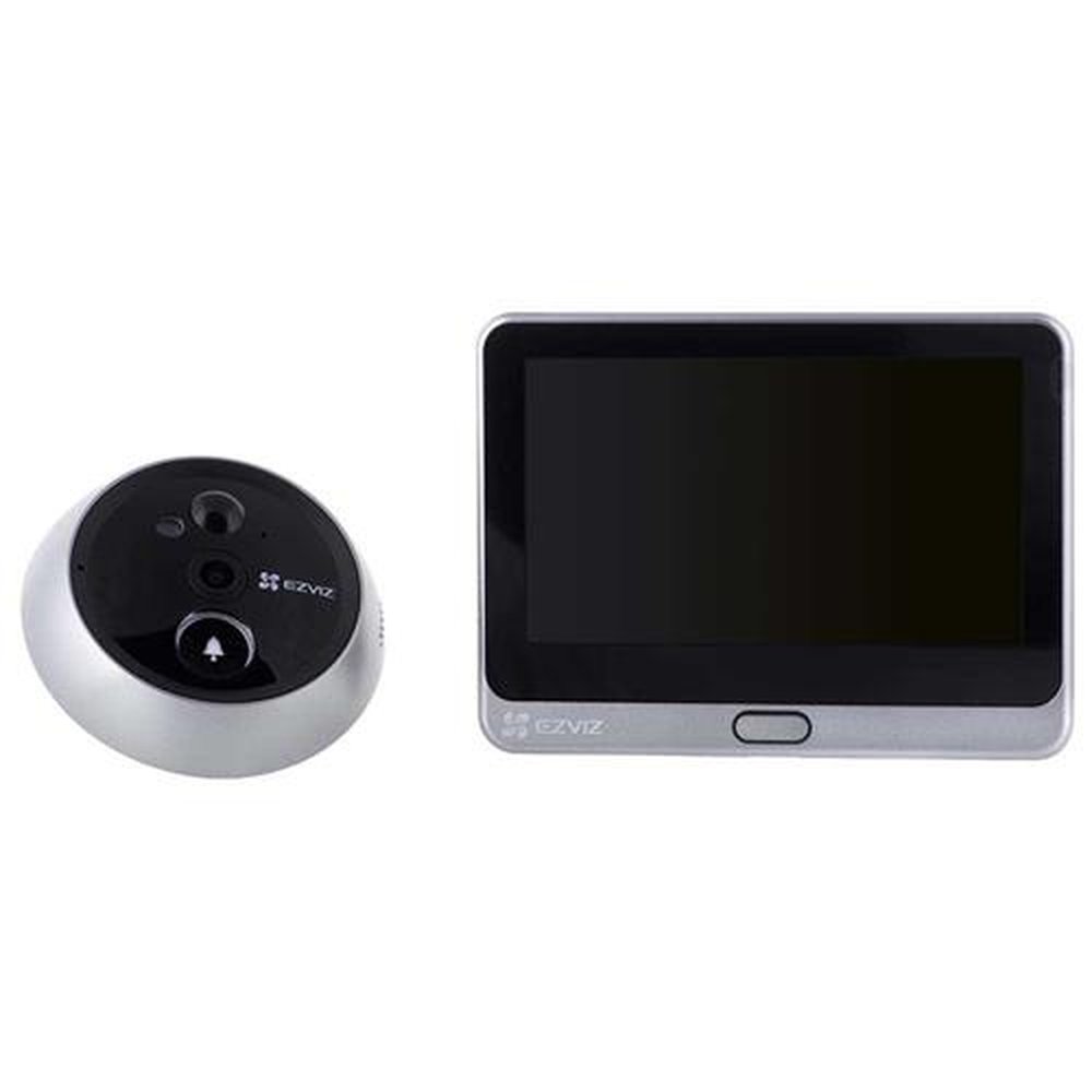 Smart Interfone Vídeo Porteiro Campainha e Olho Mágico Wifi Com Alexa / Google Ezviz Hikvision CS-DP2C 1080P