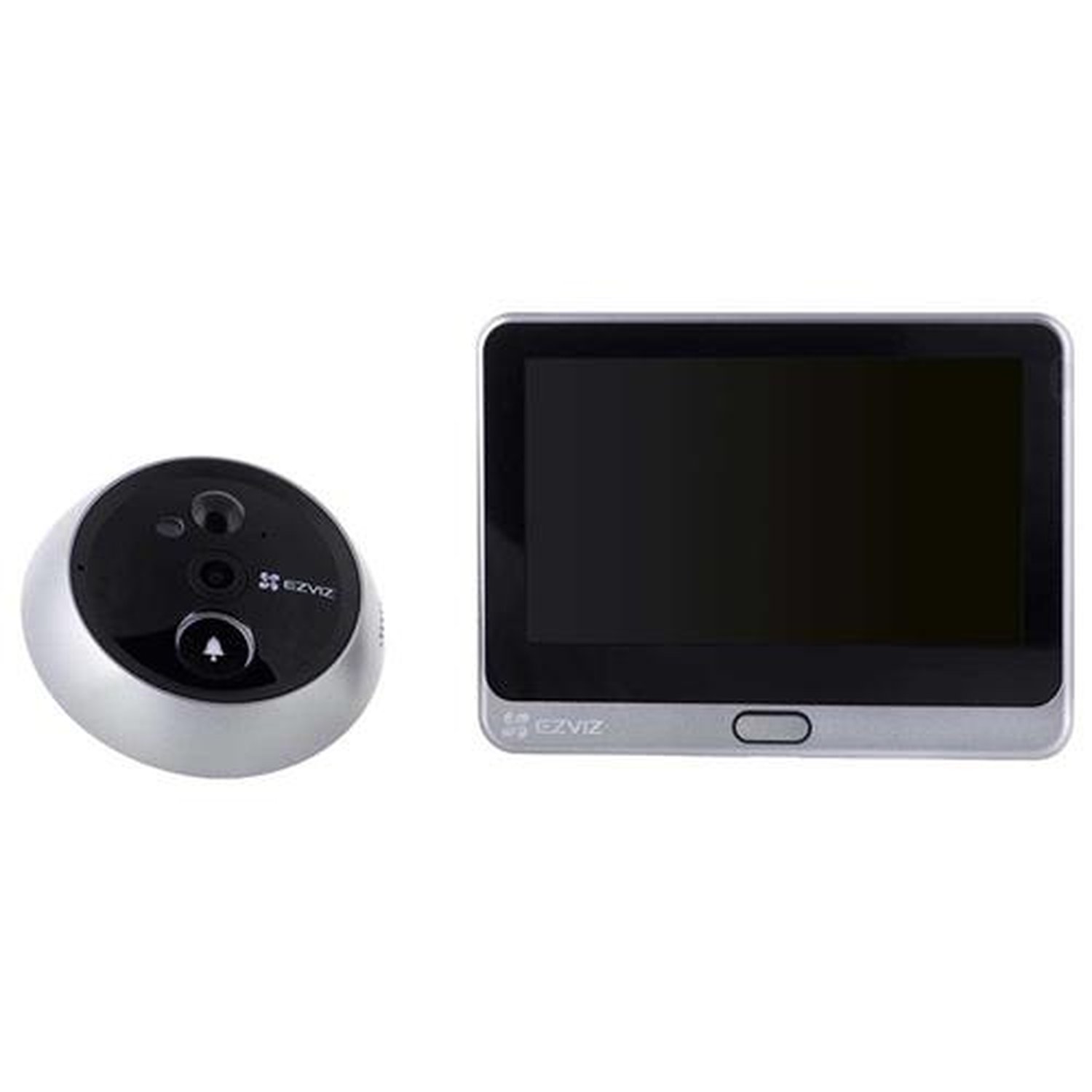 Smart Interfone Vídeo Porteiro Campainha e Olho Mágico Wifi Com Alexa / Google Ezviz Hikvision CS-D