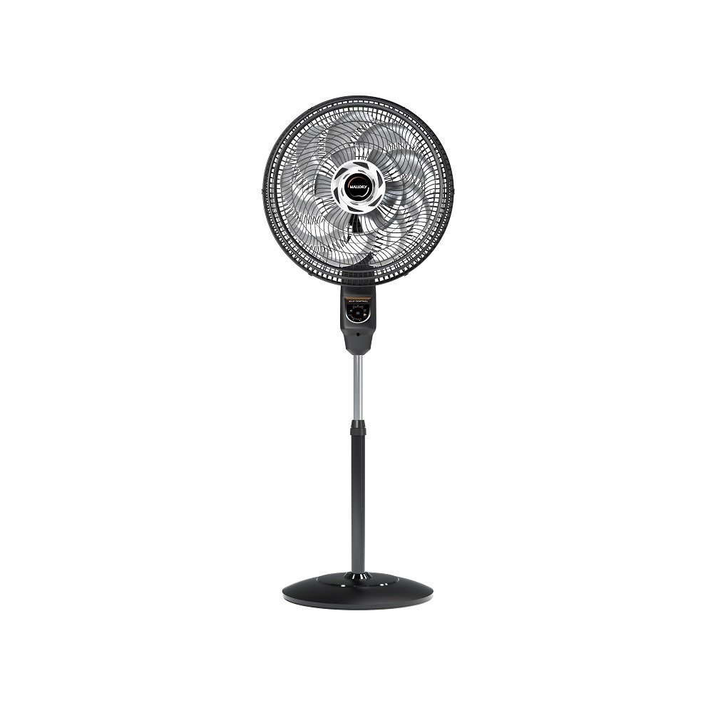 Ventilador De Coluna Mallory Max Control 40Cm Preto E Grafite - 220V