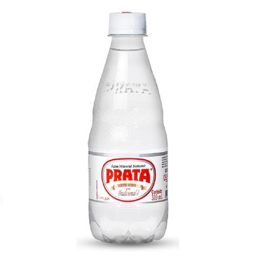 Água Prata com Gás 310ml - 12 unid.