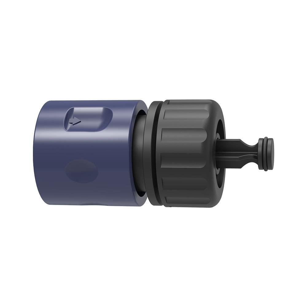 Engate Rapido Com Stop Para Mangueira 1/2