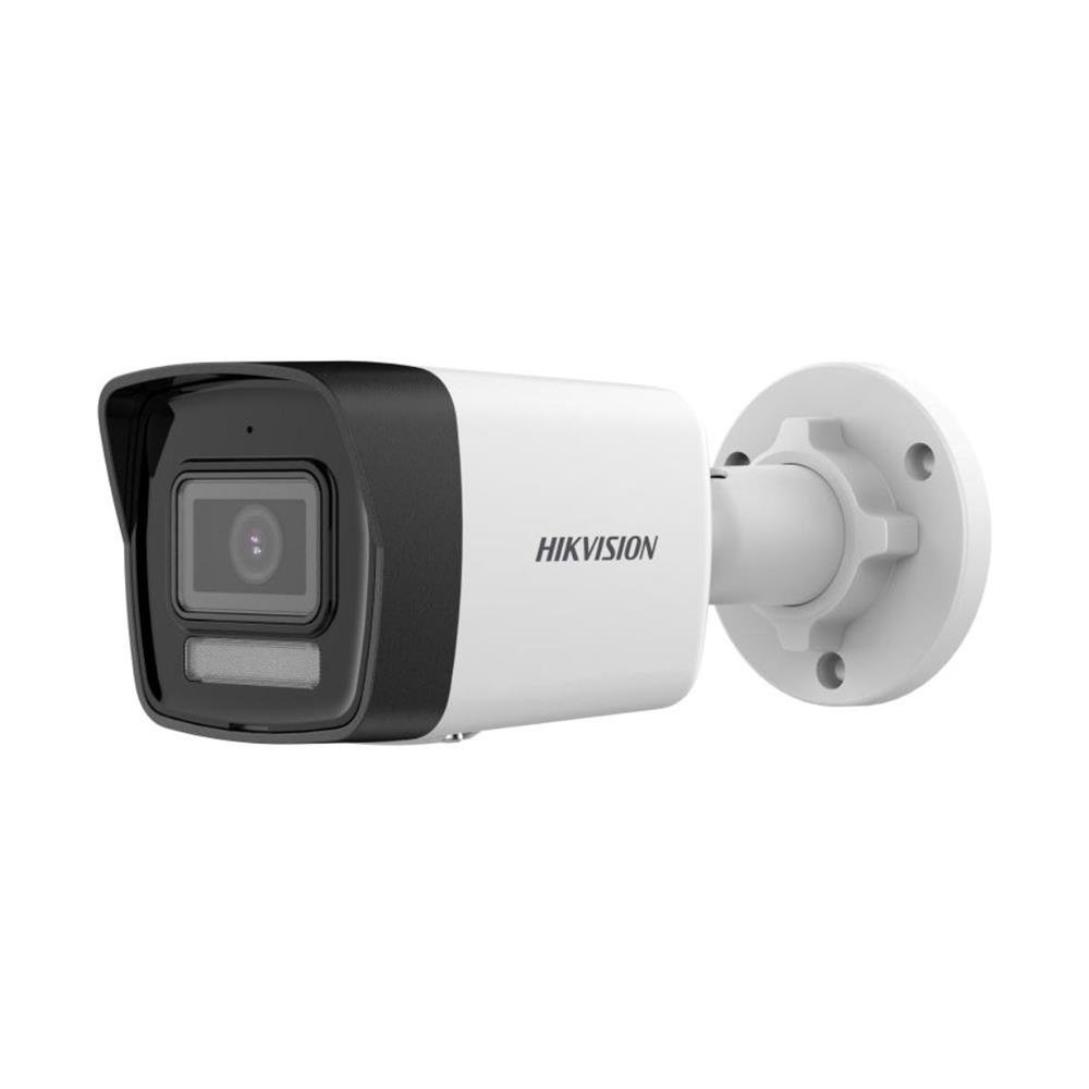 Câmera Ip Hikvision Ds-2Cd1023g2-Liu, Bullet, Microfone, Luz Híbrida Inteligente, 2.8 Mm, 2 Mp, Ip67, Branco