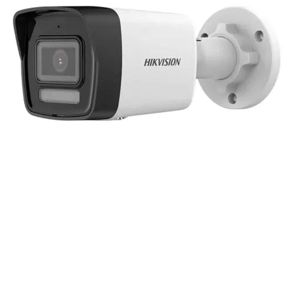 Camera IP Hikvision DS-2CD1023G2-LIU, Bullet, Microfone, Luz Hibrida Inteligente, 2.8 mm, 2 MP, IP67, Branco