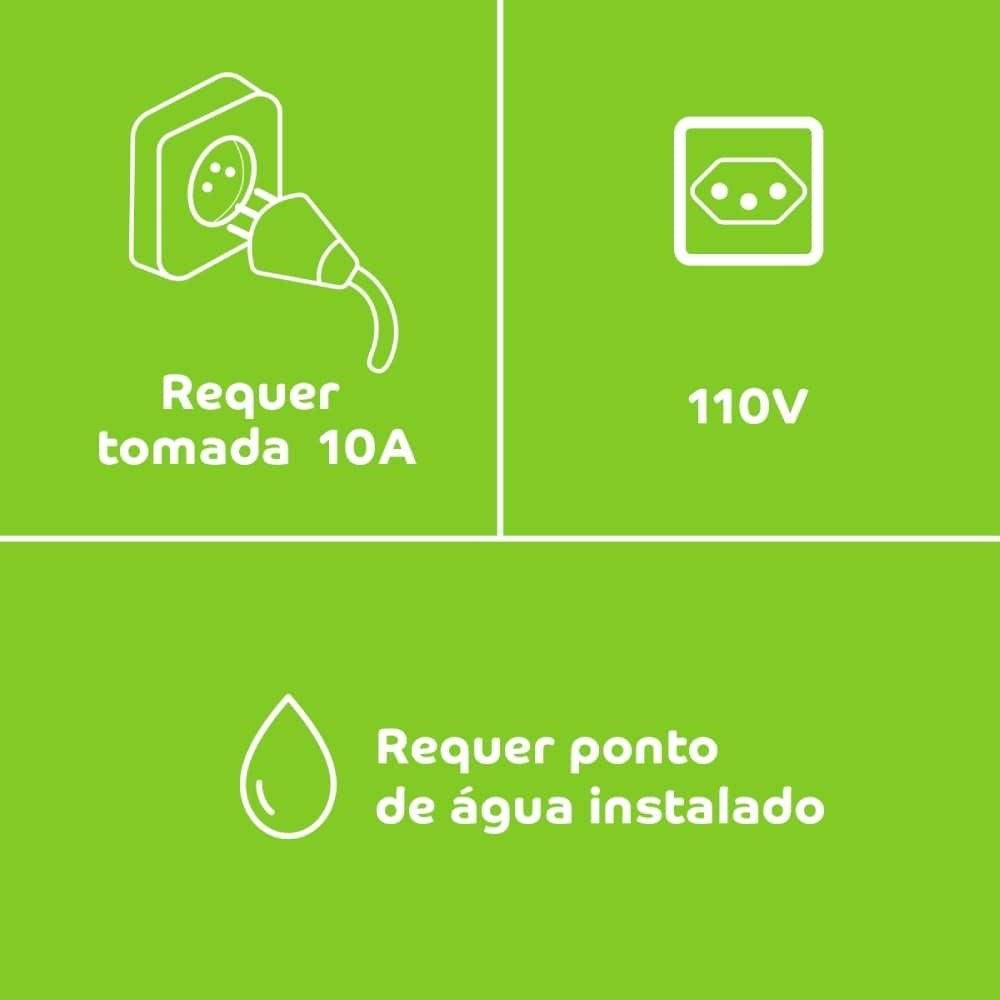 Máquina de Lavar Roupas 9Kg Consul CWB09BBANA - Ciclo Edredom, Dual Dispenser, Dosagem Extra Econômica, Branco, 110V