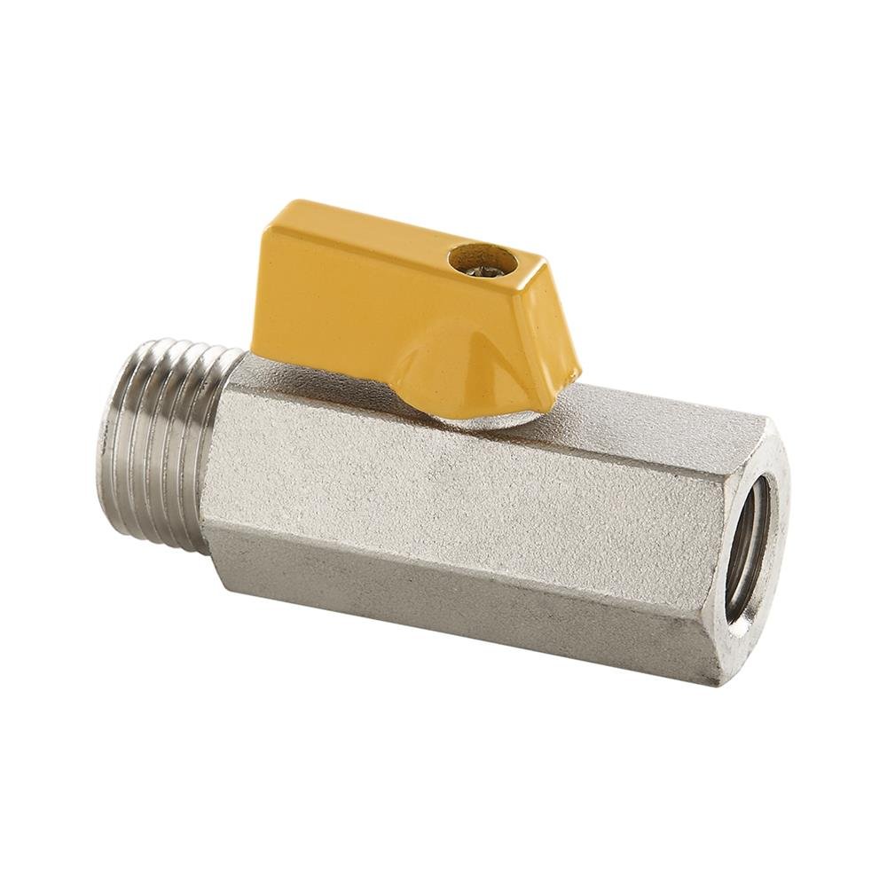Registro De Esfera Para Gas 1/2 Bsp (M) X 5/8 Unc (F)