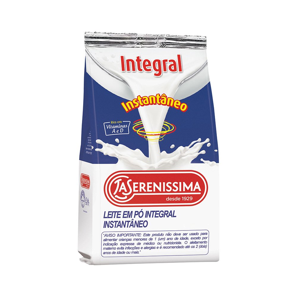Leite Po La Serenissima Integral 200G