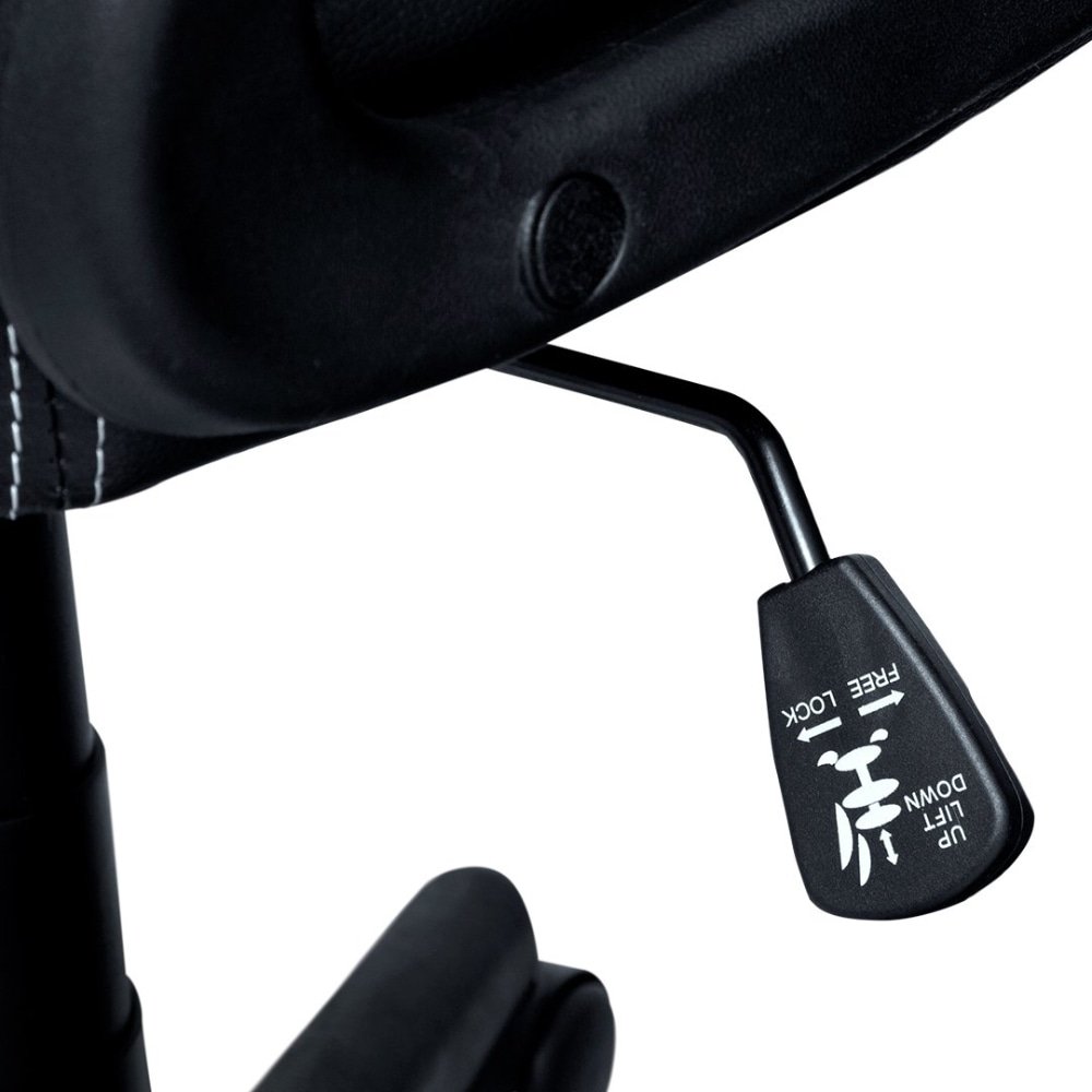 Cadeira Gamer Bright 602 - 3 Níveis de Altura, Capacidade 120 Kg, Preto/Vermelho