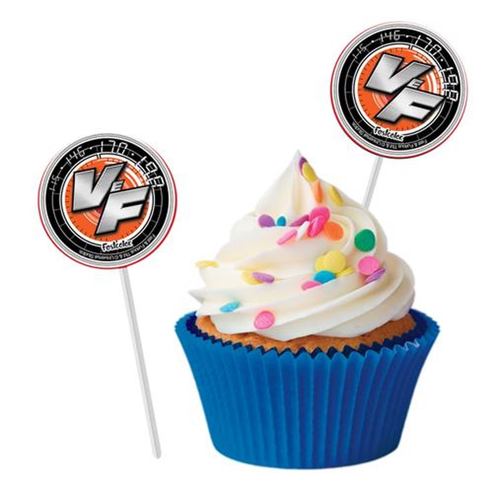 Bandeirinha Para Docinhos Hot Wheels