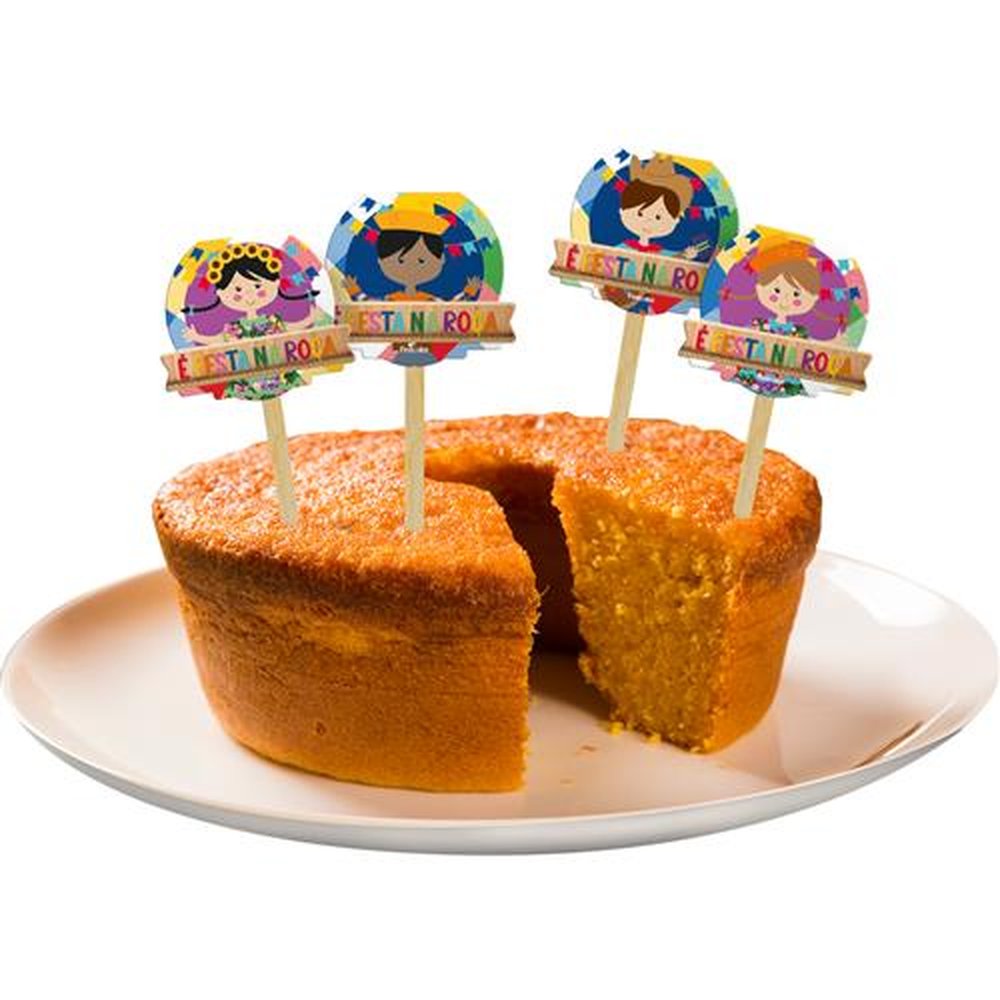 Bandeirinhas Especiais Mini Festa Junina Divertida