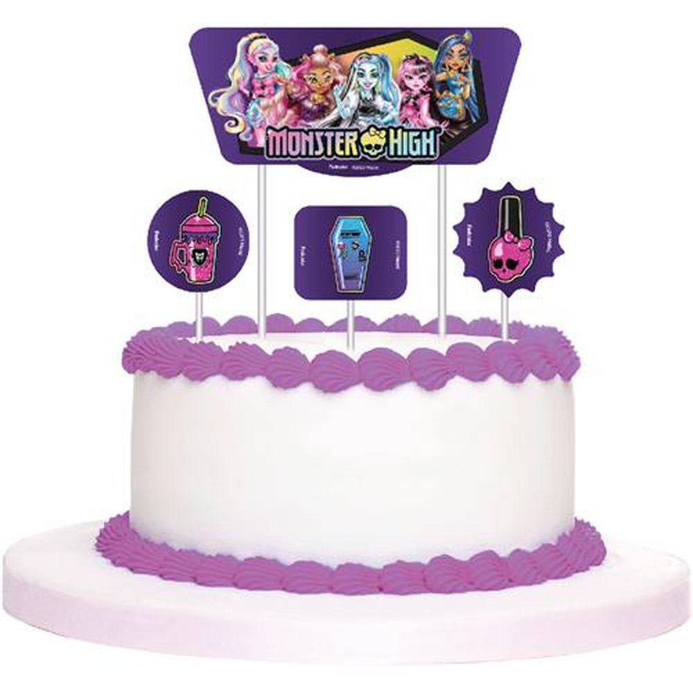 Topper Para Bolo Monster High